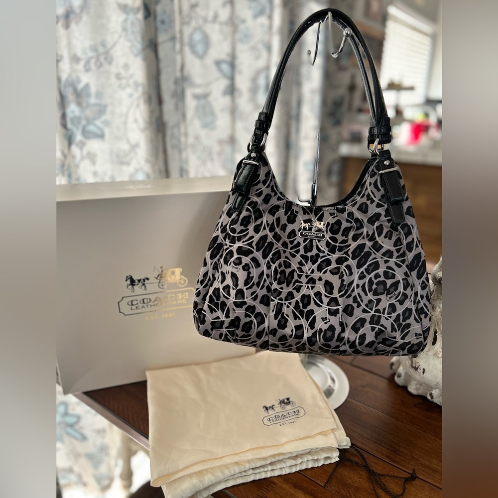 Coach Madison Maggie Ocelot GUC